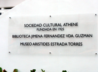 biblioteca letrero a