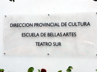 biblioteca letrero b