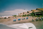El aeropuerto de Punta Cana por fuera