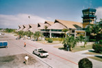 La torre de control del aeropuerto de Punta Cana