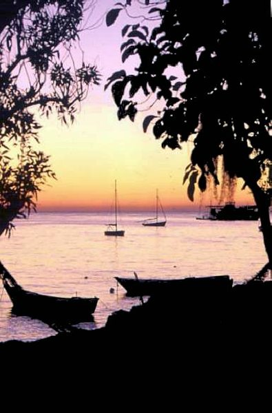 atardecer en Bayahibe