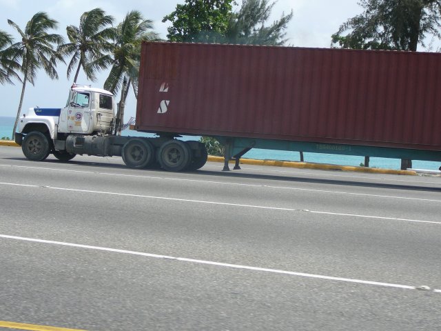 Transporte de contenedores