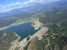 air view of the dam