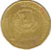 1 peso, front side