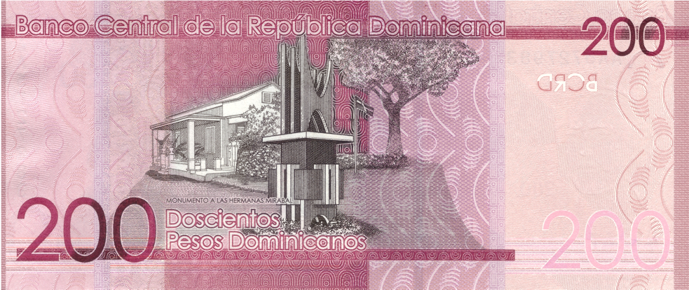200 pesos, parte de atr�s, 2014