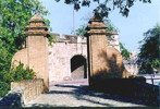 city gate 'Puerta del Conde', bridge, the northside